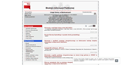 Desktop Screenshot of bip.backowice-gmina.pl